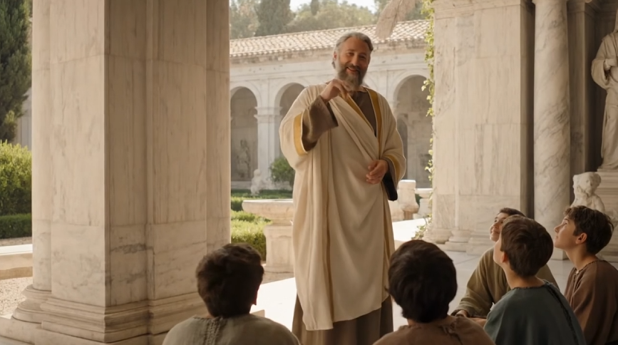 Original - Philosopher teaching wisdom